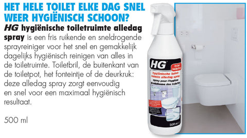 HG Hygiënische toiletruimte alledag spray 500ml