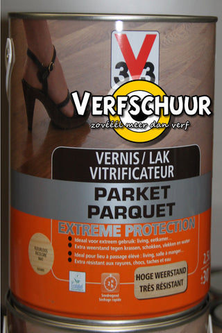 Vernis / Lak parket extreme protection mat kleurloos 2,5L