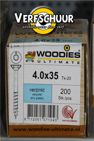 Woodies ultimate VK T-20 4,0x35 VZ 200st 134035